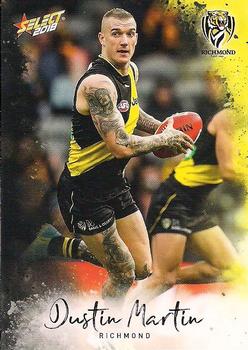 2018 Select Footy Stars #171 Dustin Martin Front